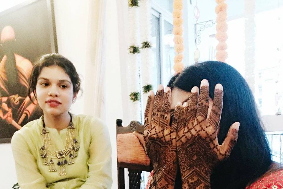 Bridal mehndi