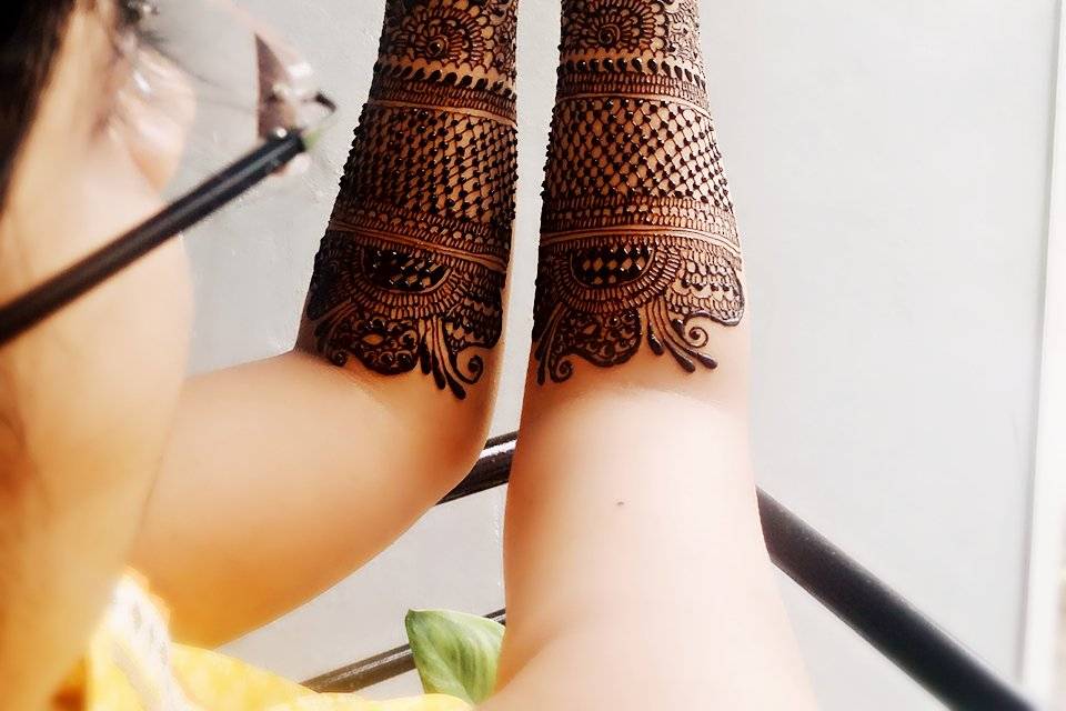 Bridal mehndi