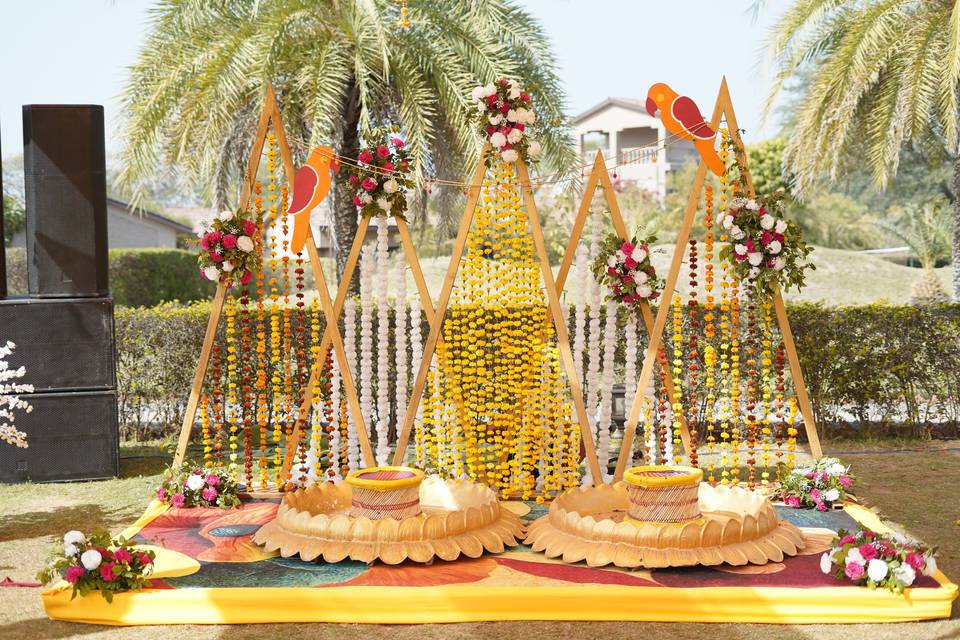 Haldi Setup