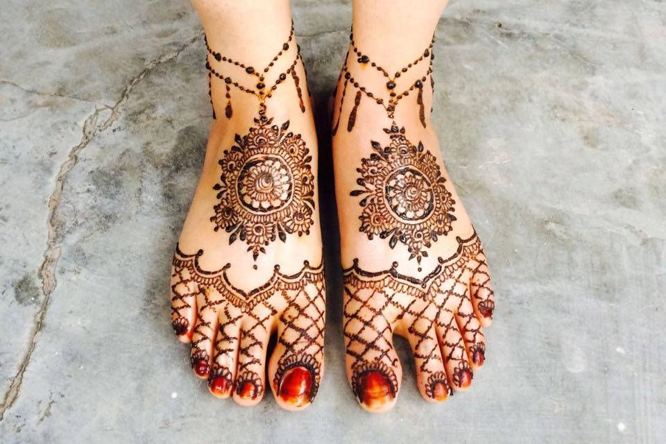 Bridal mehndi