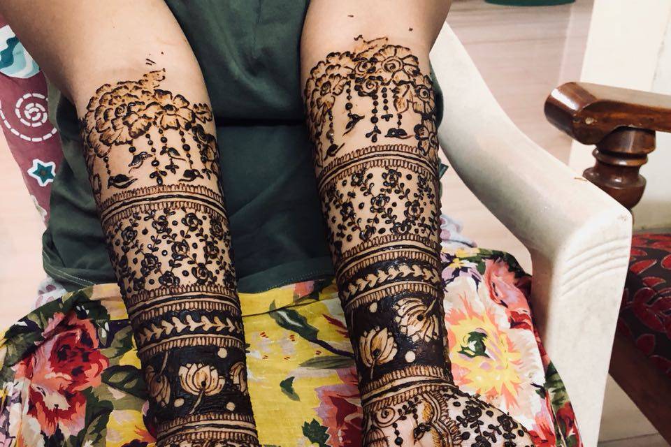 Bridal mehndi