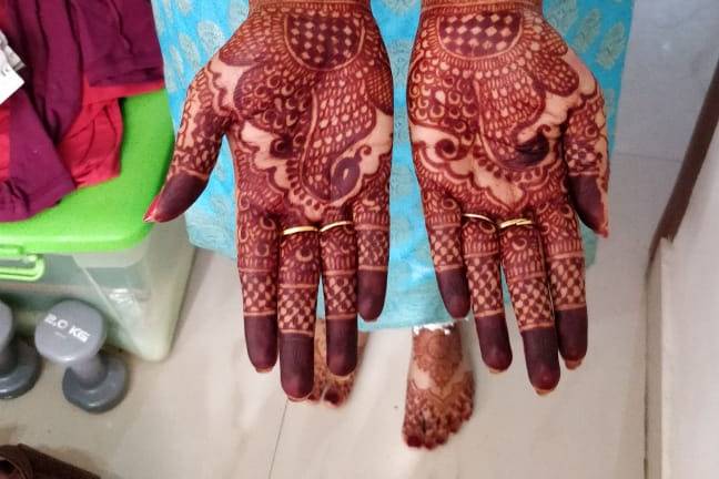 Bridal mehndi