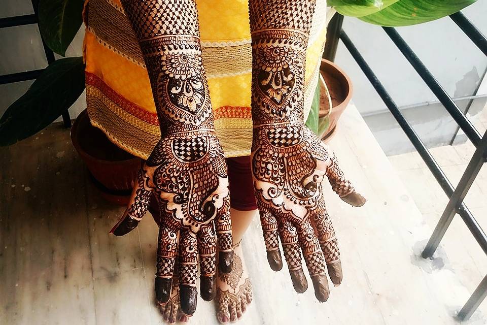 Bridal mehndi