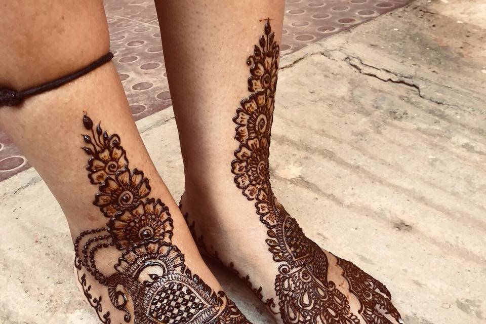 Bridal mehndi