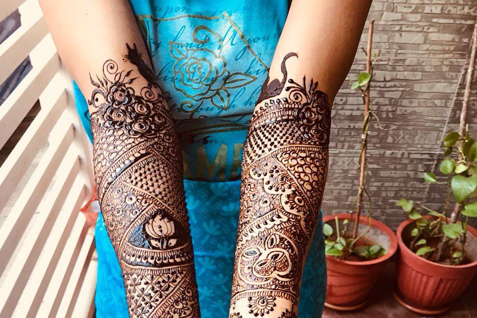 Bridal mehndi