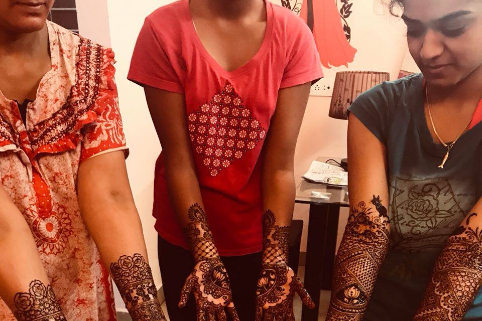 Bridal mehndi