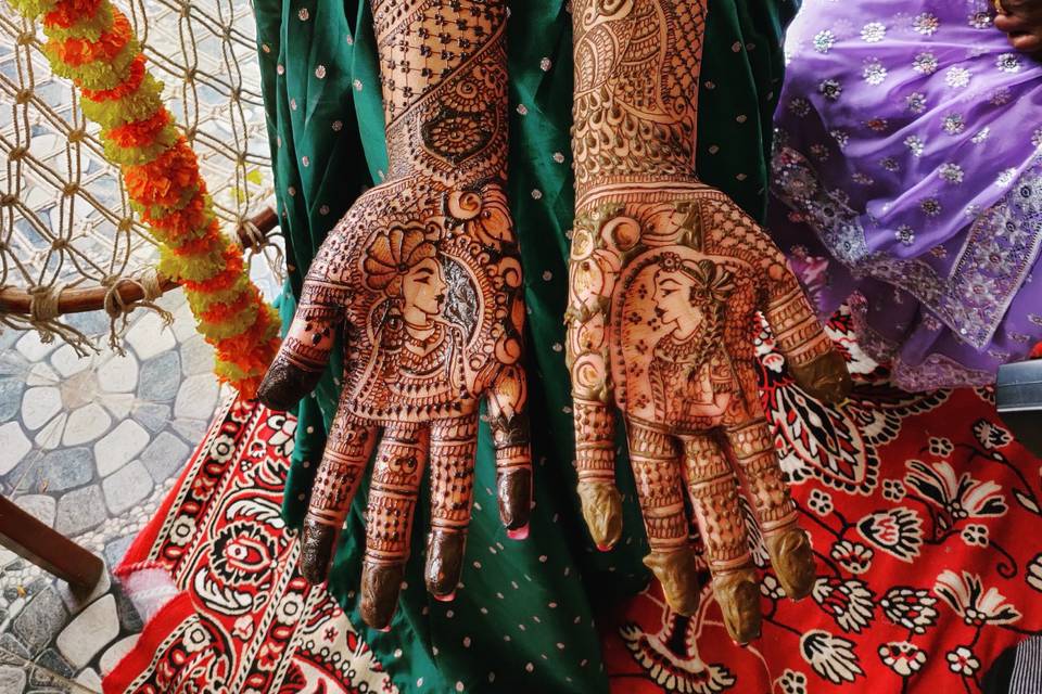 Bridal mehndi