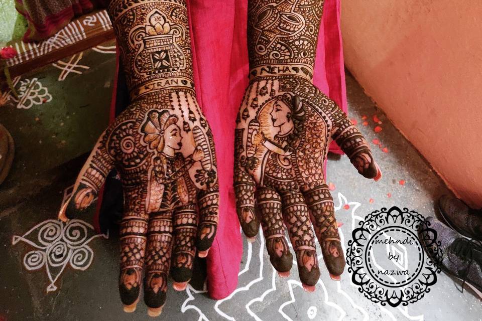 Bridal mehndi