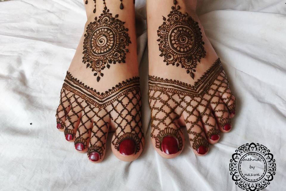 Bridal mehndi