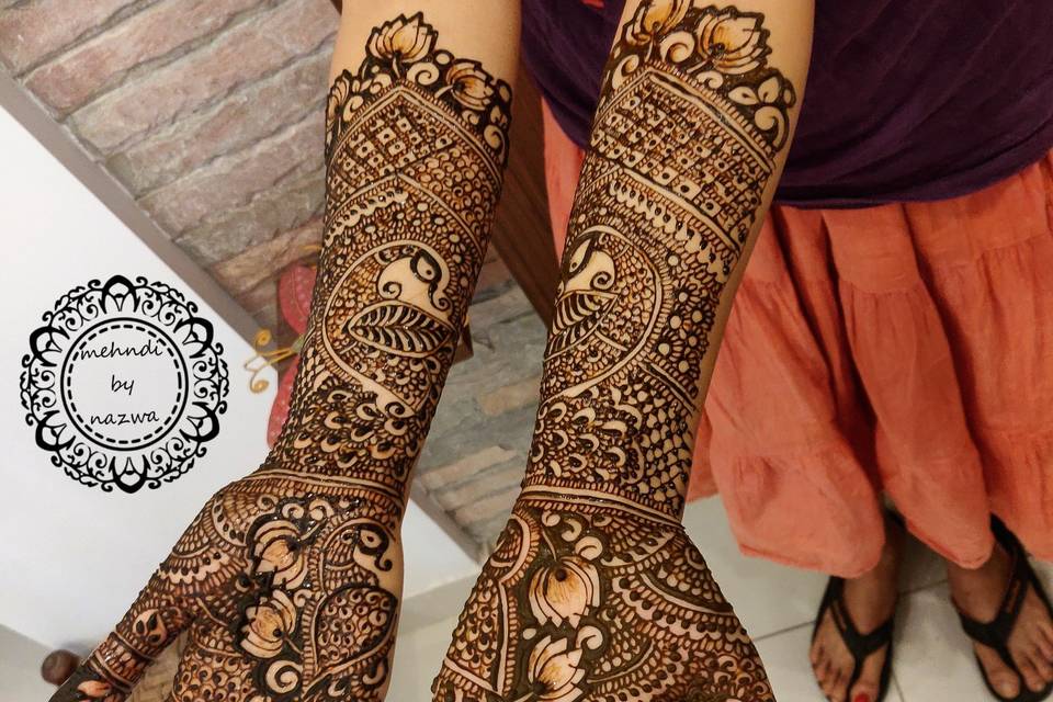 Bridal mehndi