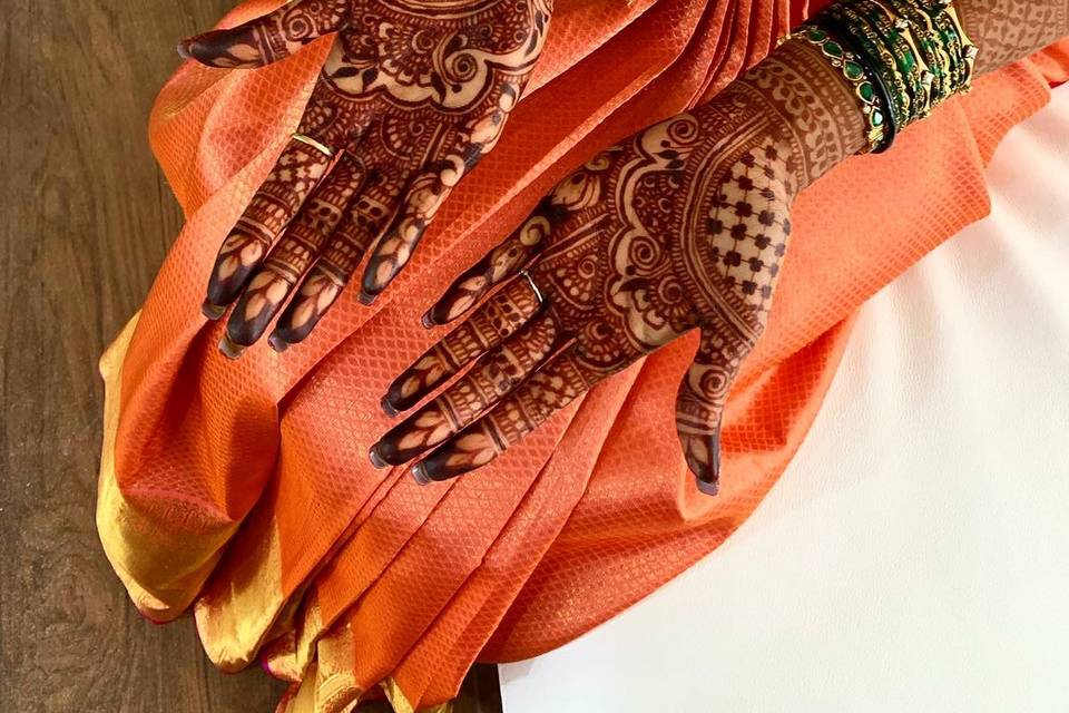 Bridal mehndi