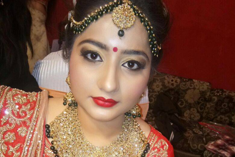 Bridal makeup