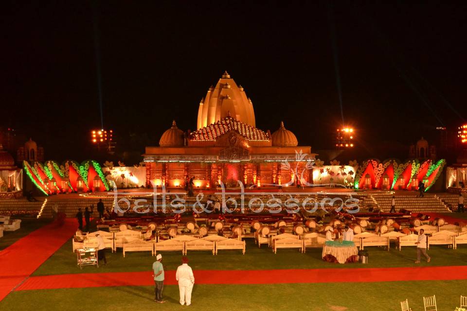 A wedding setup in raipur