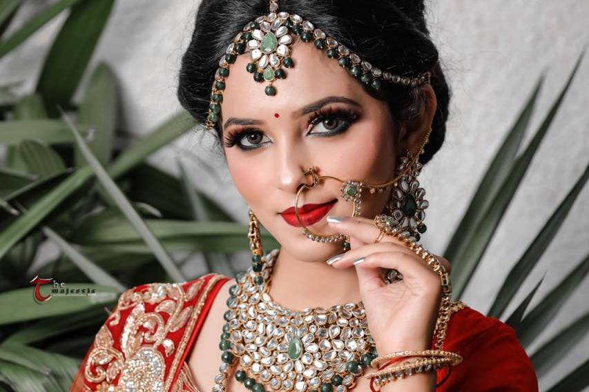 Bridal makeup