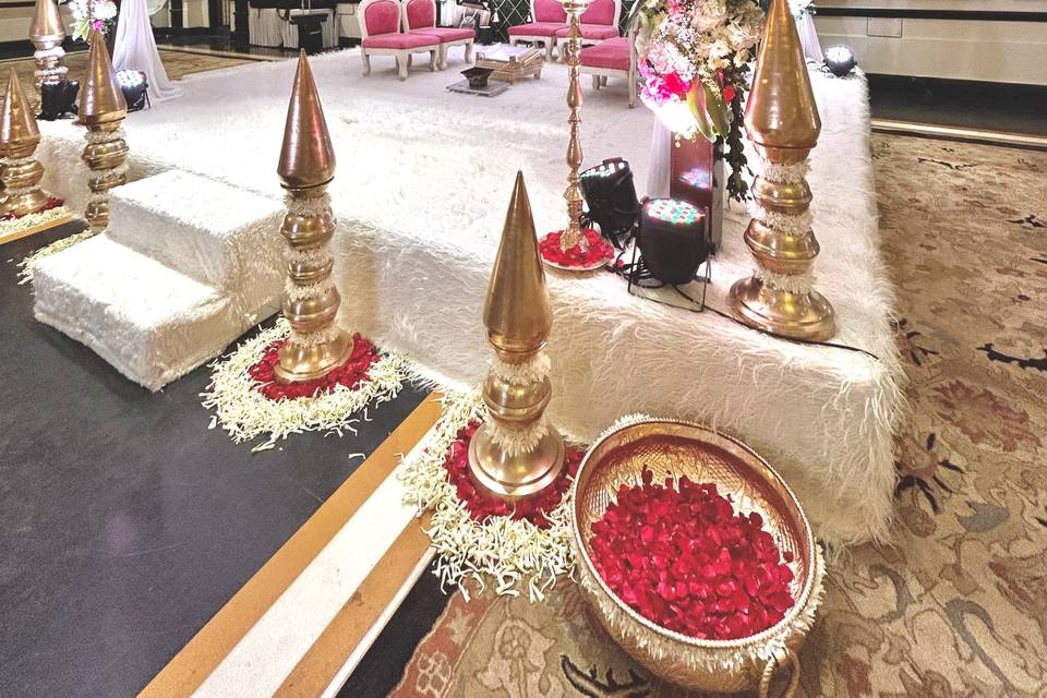 Rustic vidhi mandap