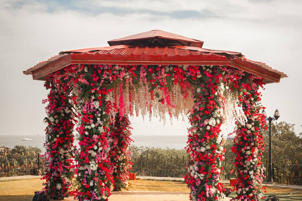 Blissful Floral Mandap