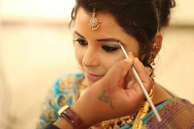 Bridal makeup