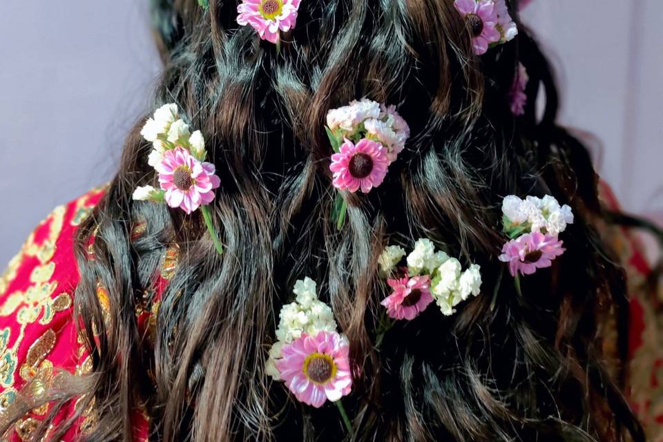 Sangeet Updo For Bride