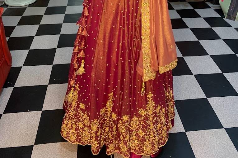 Bridal lehenga