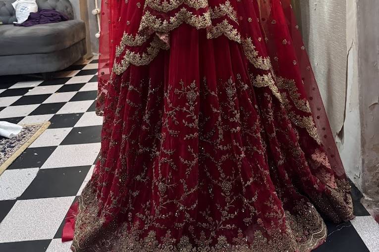 Bridal lehenga