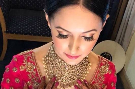 Bridal makeup