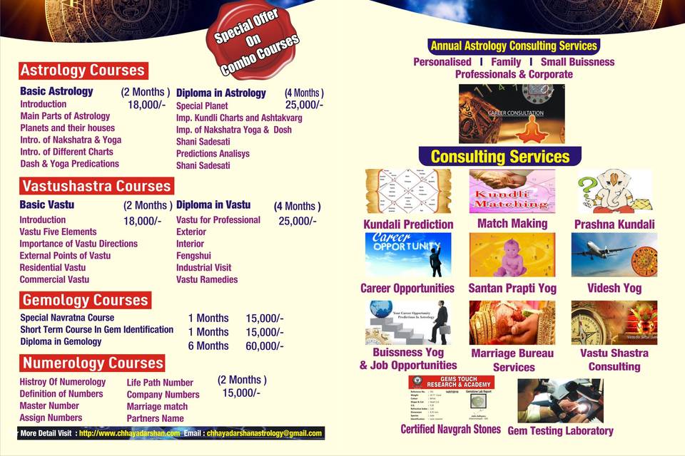 Our Services and Courses