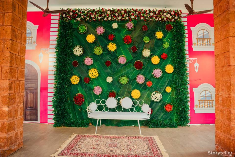 Mehendi Backdrop