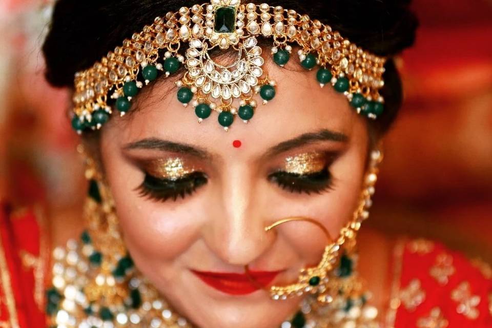 Bridal makeup