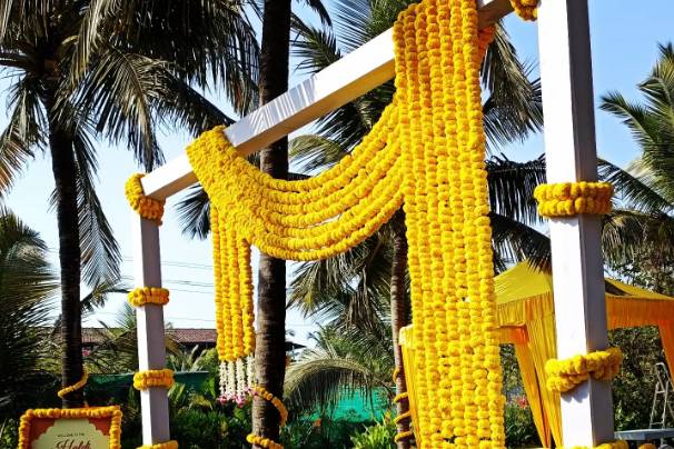 Haldi Entrance arch