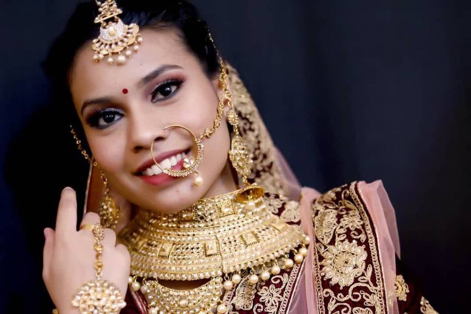 Bridal makeup