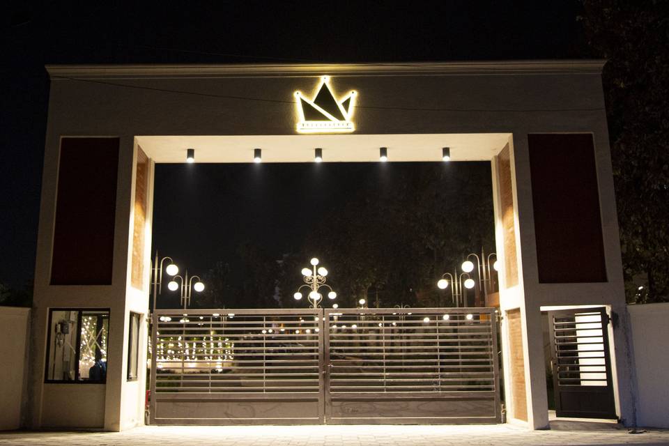 The entry view
