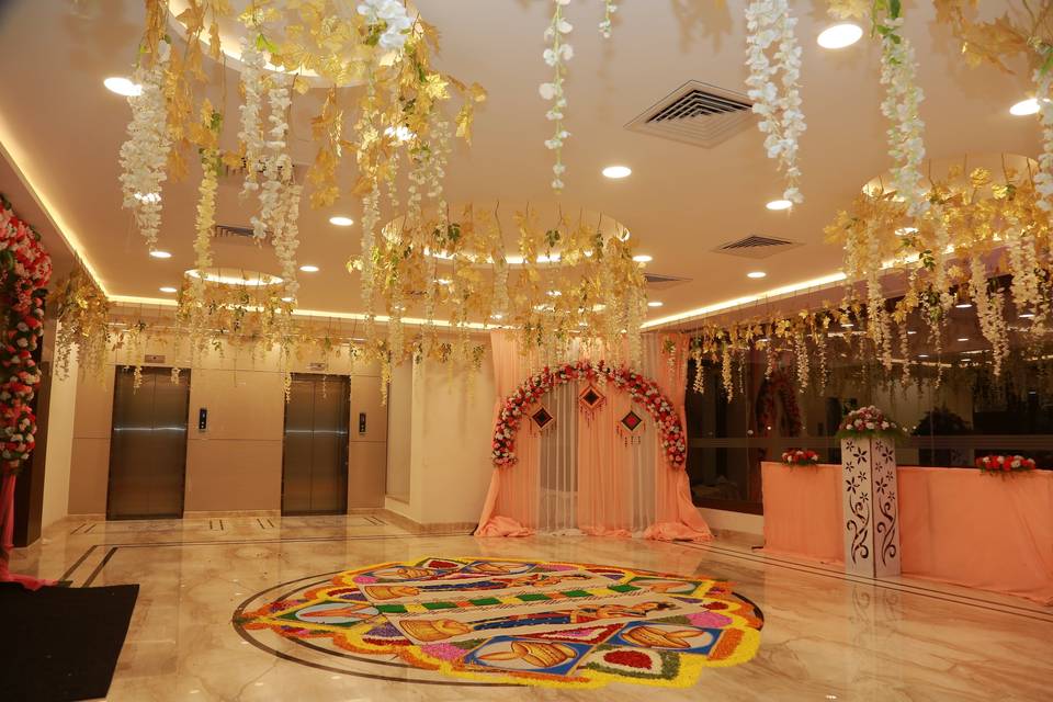 Backdrop for Reception