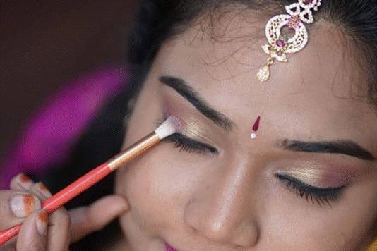 Bridal makeup