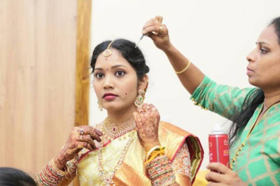 Bridal makeup