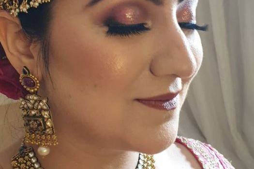 Bridal makeup