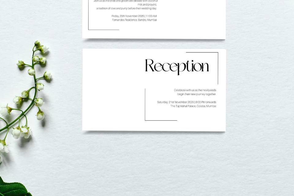 Customised invite