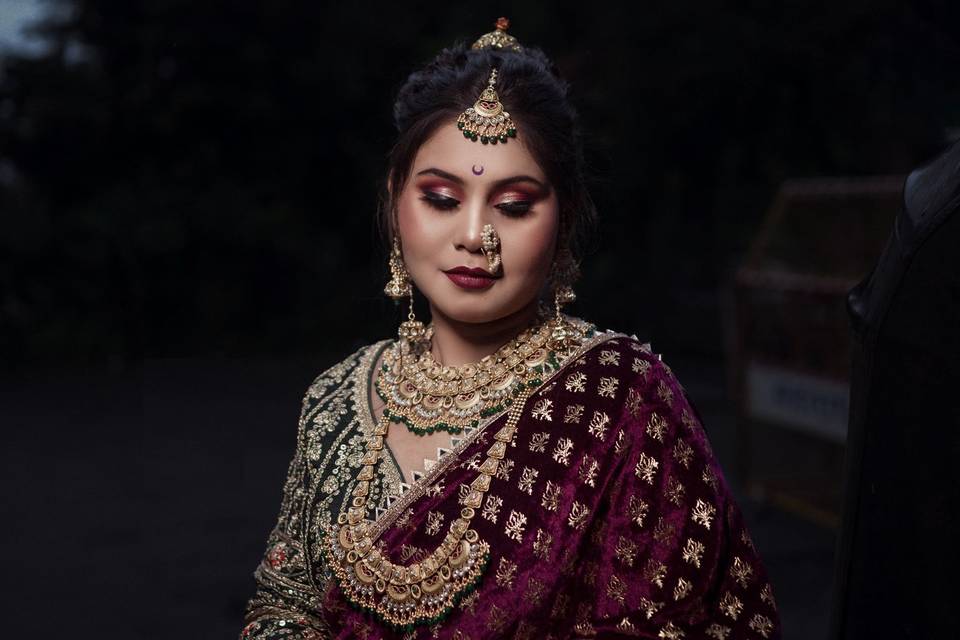 Bridal makeup