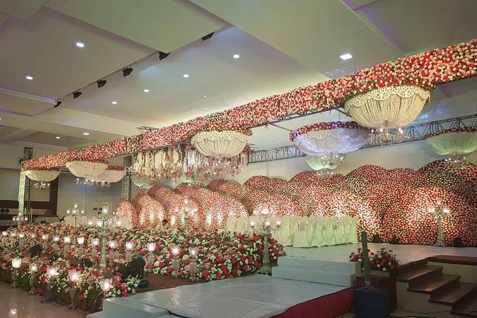 Reception decor