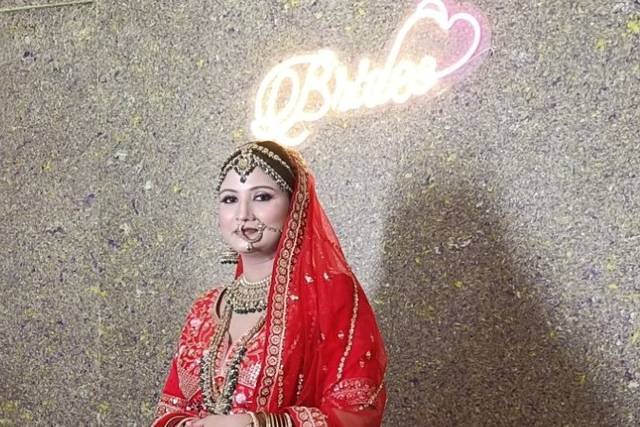 Bridal makeup