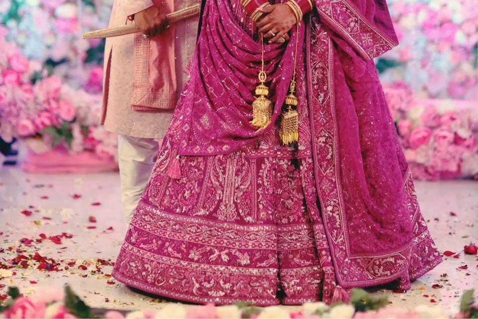 Bridal lehenga