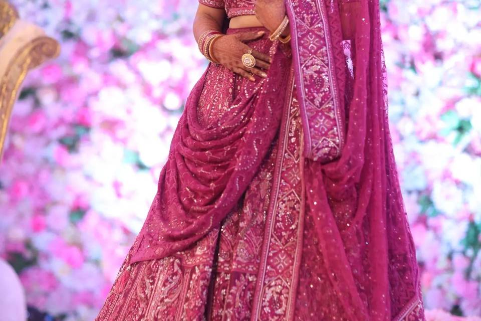 Bridal lehenga