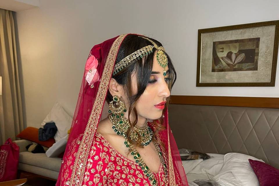 Bridal makeup