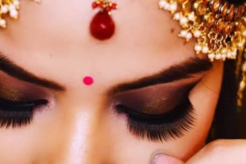 Bridal makeup