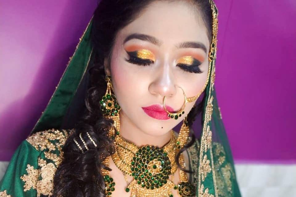 Bridal makeup