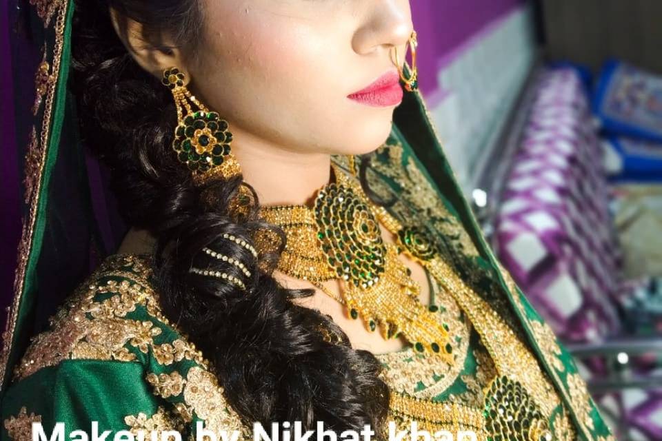 Makeup by Nikhat khan