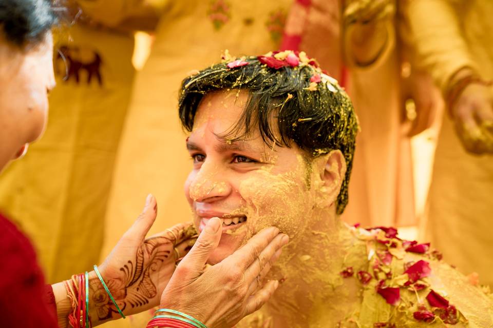 Haldi - Delhi wedding