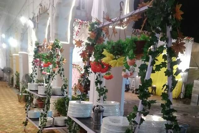 Catering setup