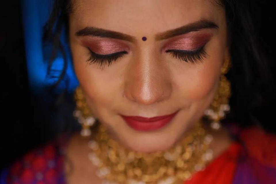 Bridal makeup