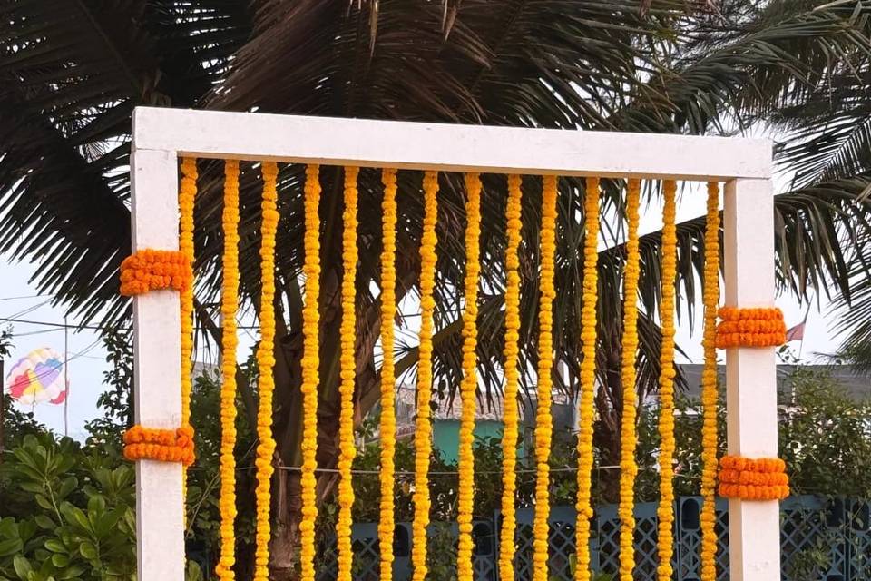 Haldi Decor Nikita & Sahil