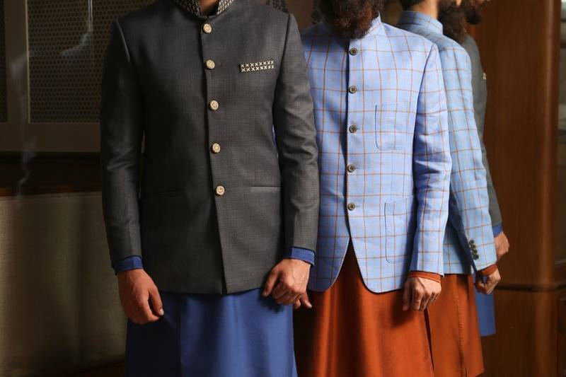 Jacket style sherwani